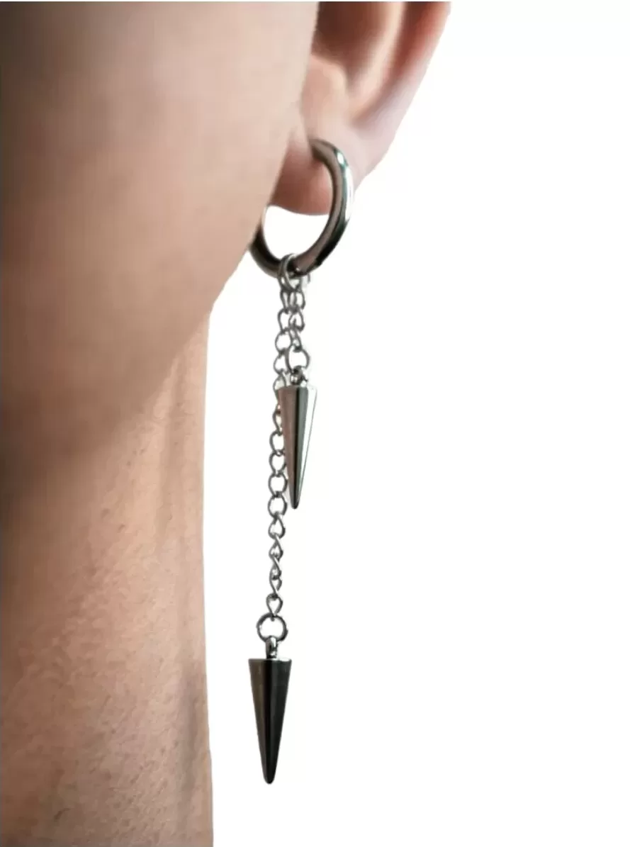 Aro hombre Doble péndulo con cadena variedad colores 8 Aro hombre Doble péndulo con cadena variedad colores - Imagen 6